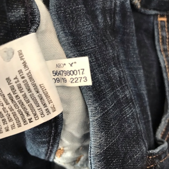 American Eagle AEO next level stretch curvy hi-rise jegging size 4 Long - Picture 4 of 8